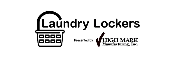 Laundry Lockers by High Mark Manufacturing, Curbside 2024 Conference exhibitor
