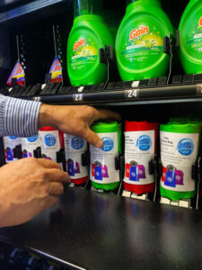 Laundry bags designed for vending machines