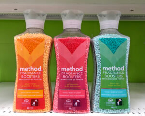 Scent Boosters for laundry service options.