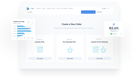Wash & Fold POS and Pickup & Delivery Solution